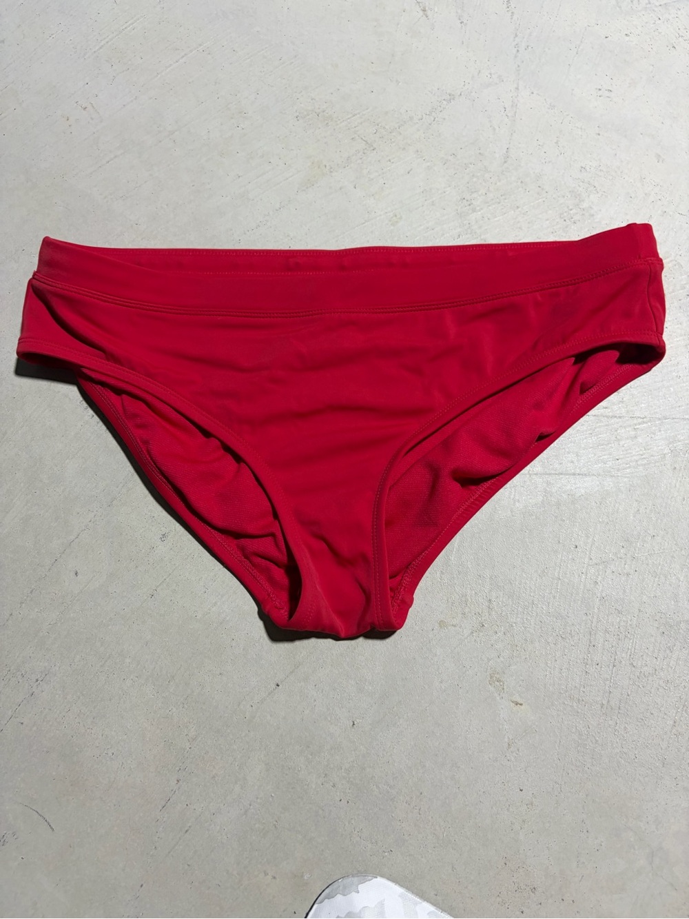 Eco beach Red Women's Bikini Bottom large